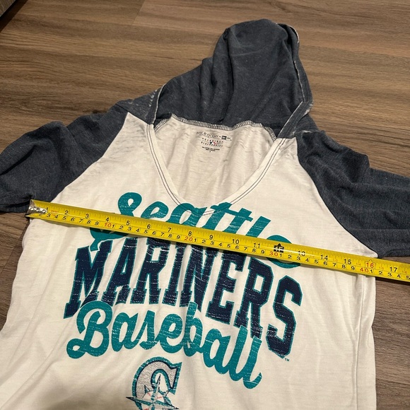 5th & Ocean MBL Seattle Mariners Baseball Pullover Hoodie Size Small - Picture 5 of 8